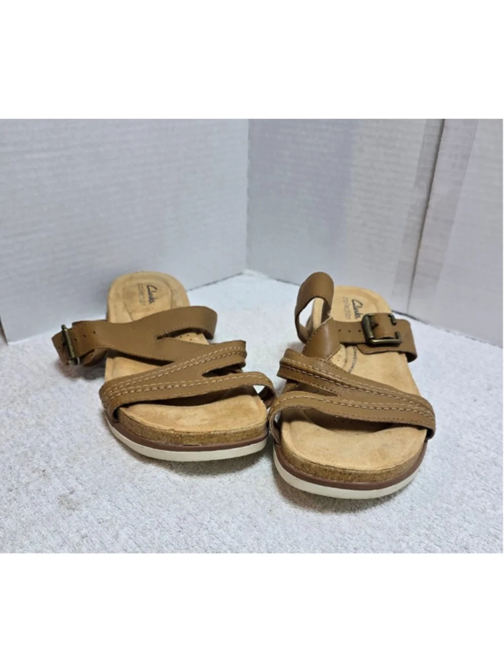 Women's Clarks Collection Brown Sandals Size 9